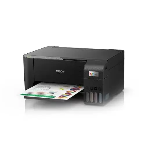         Epson EcoTank L3250 - Multifuncional, Tanque de Tinta Colorida, Wi-Fi Direct, USB, Bivolt, Preto       