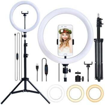 Análise Completa do Kit Ring Light 14 35cm! Vale a Pena?