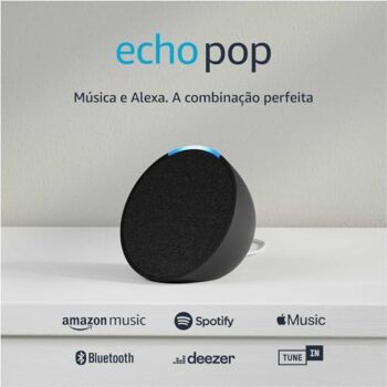 Echo Pop: O smart speaker compacto que vai te conquistar!