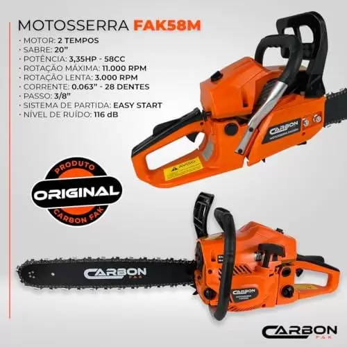         Motosserra a Gasolina Sabre 20