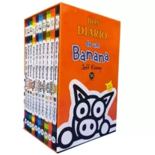   Box Diário de um banana -10 volumes 