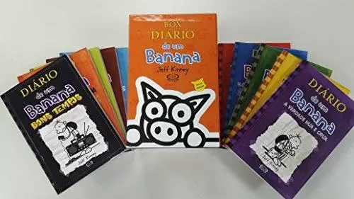   Box Diário de um banana -10 volumes 